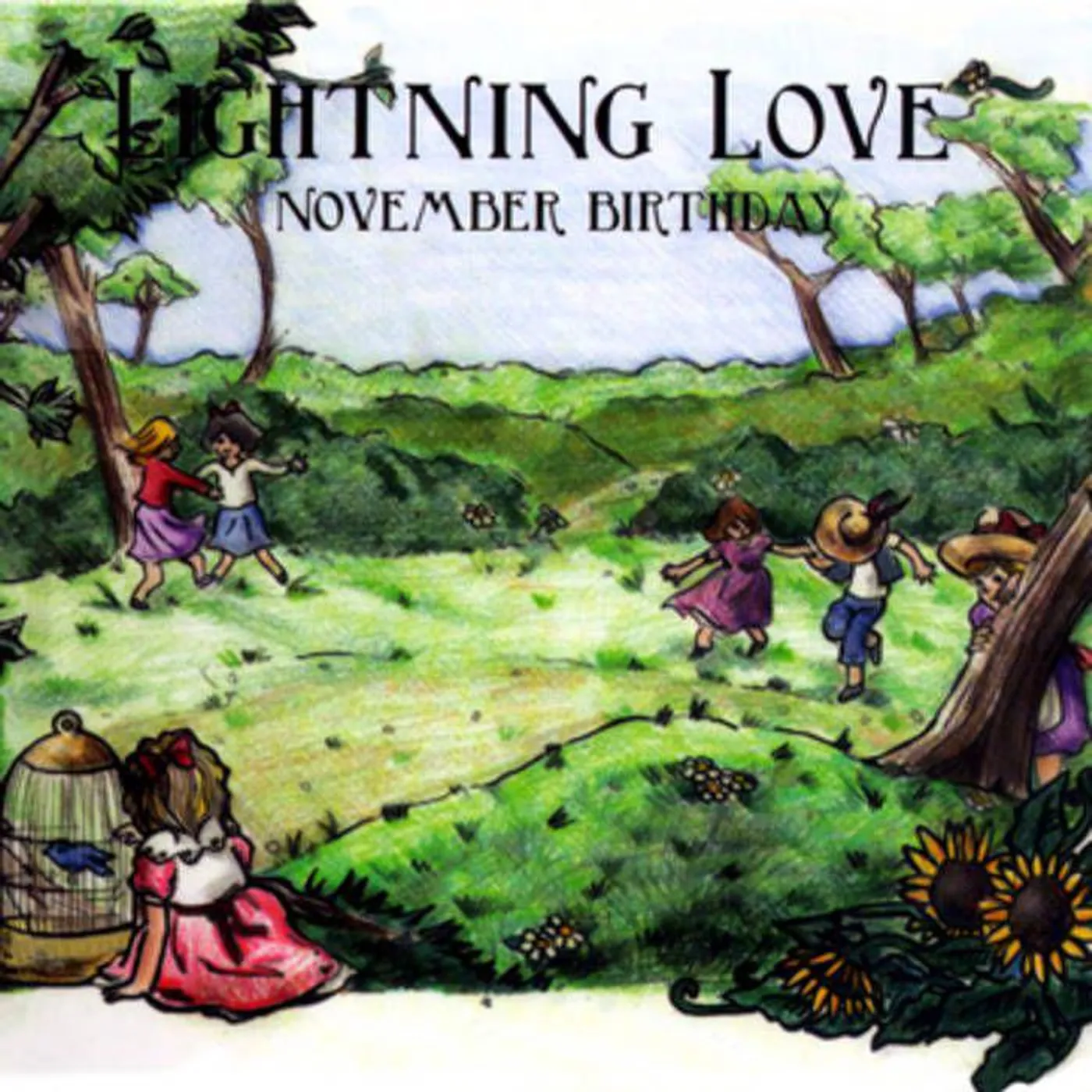 Lightning Love NOVEMBER BIRTHDAY (GREEN VINYL) Vinyl Record