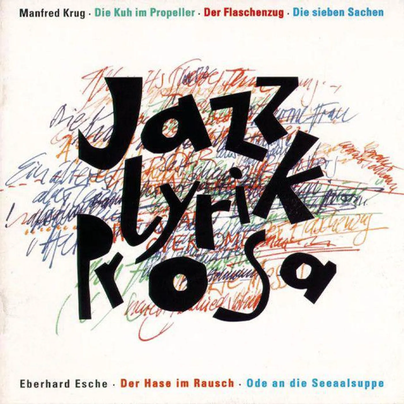 Manfred Krug & Andere JAZZ-LYRIK-PROSA Vinyl Record