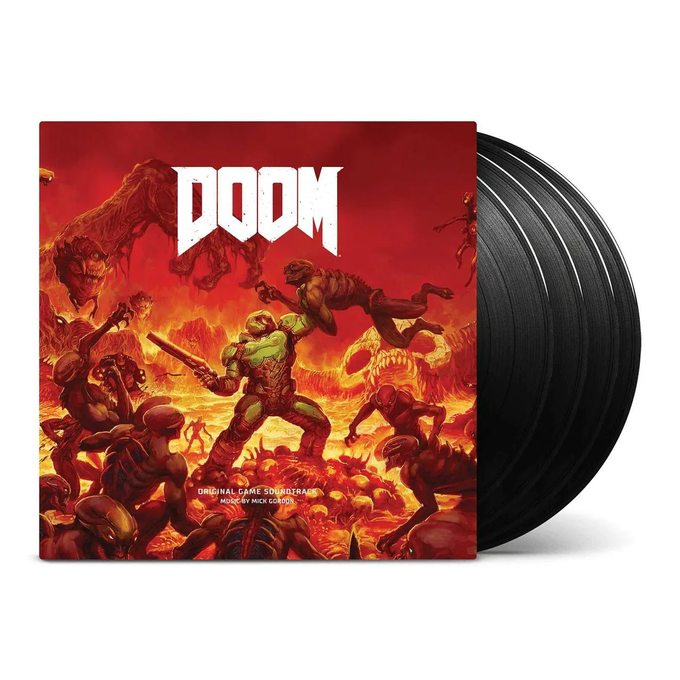 Mick Gordon Doom (5th Anniversary Standard Edition) Vinyl Record