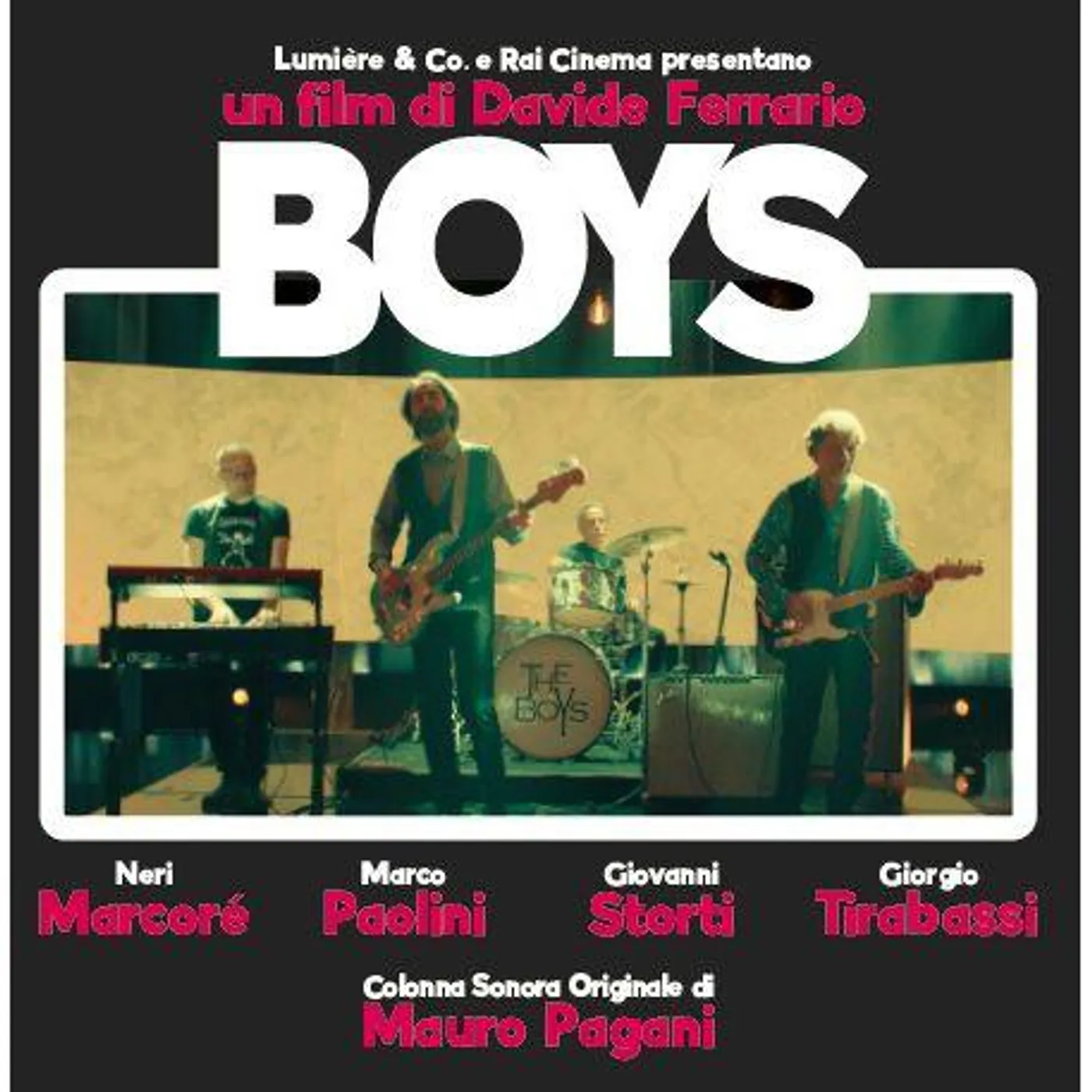 Mauro Pagani BOYS Vinyl Record