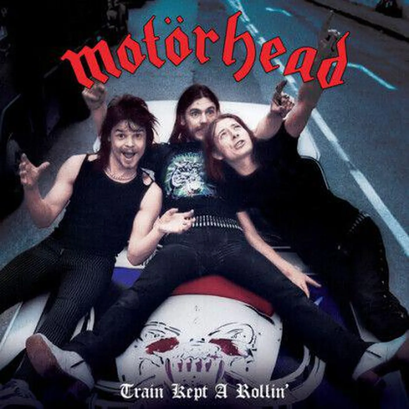 Motorhead / Lemmy TRAIN KEPT A-ROLLIN' Vinyl Record - Blue Vinyl