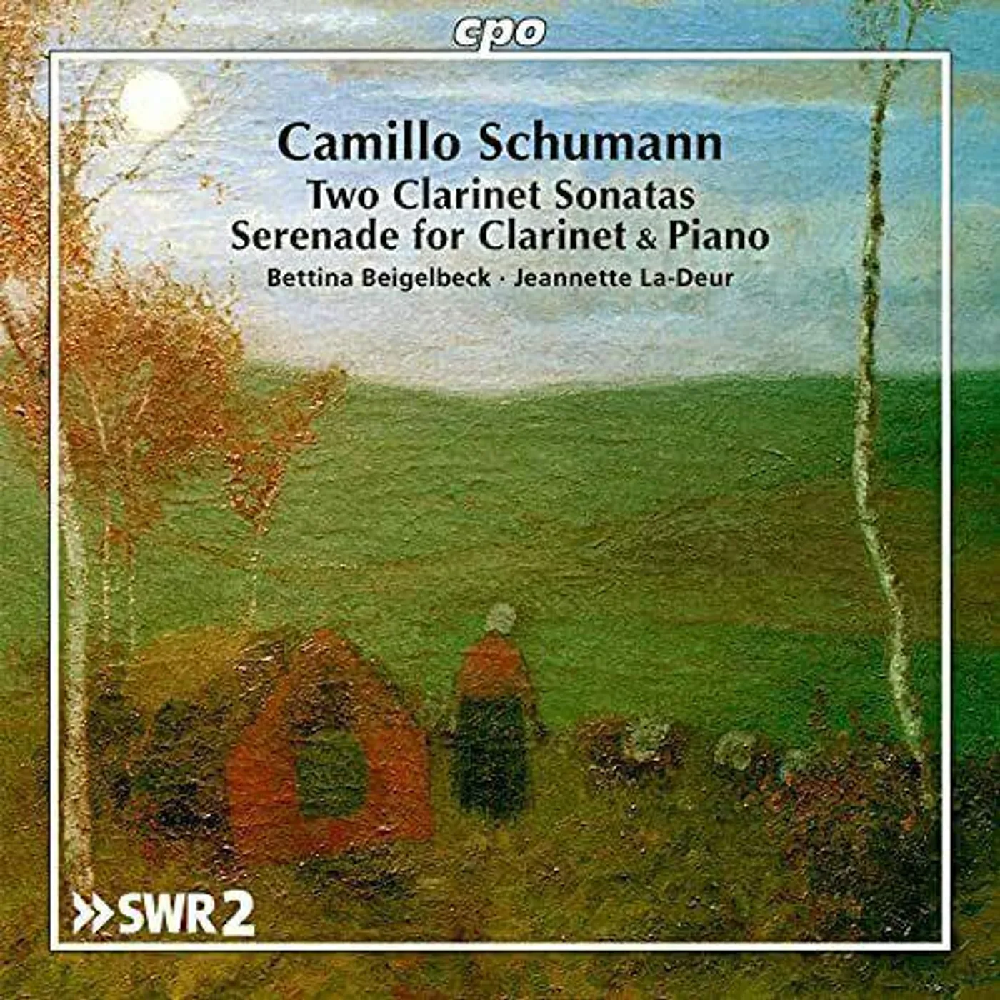 Schumann / Beigelbeck / La-Deur WORKS FOR CLARINET & PIANO CD