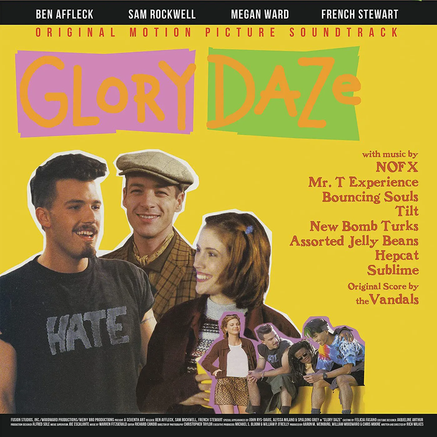 Glory Daze / O.S.T. GLORY DAZE / Original Soundtrack (PINK VINYL) Vinyl Record