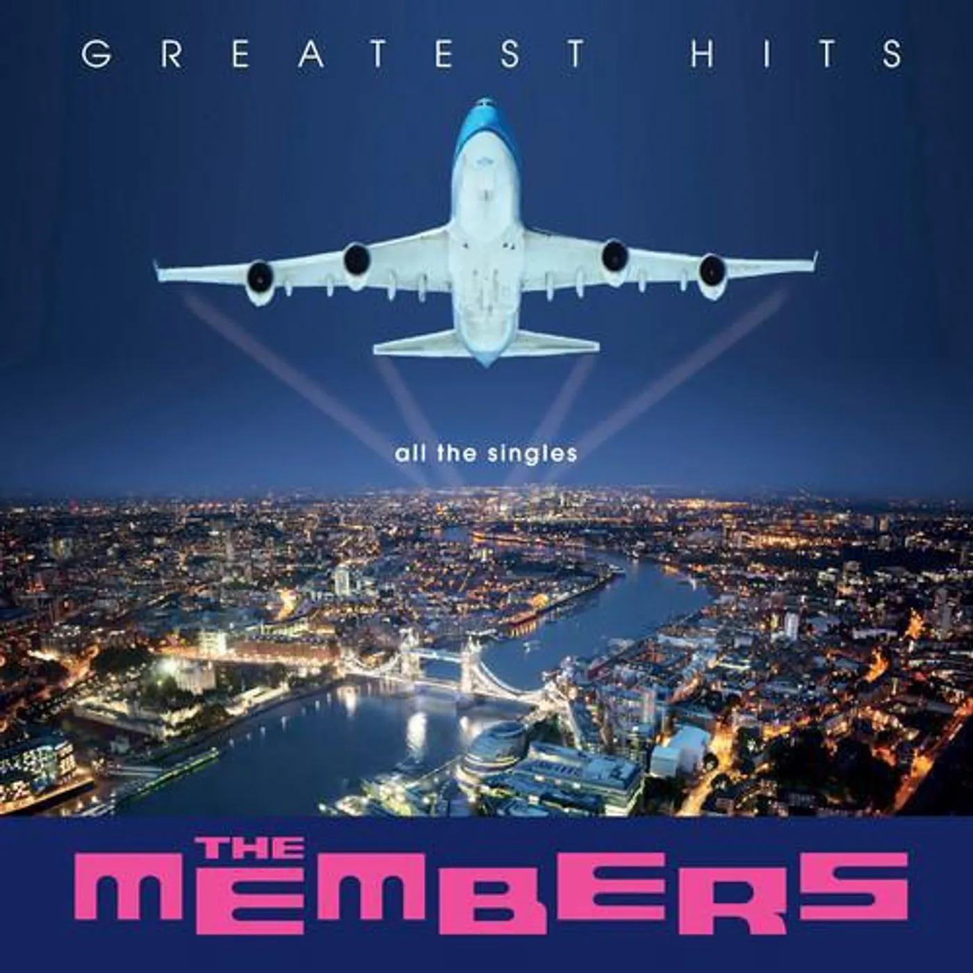 The Members GREATEST HITS (BLUE VINYL) Vinyl Record