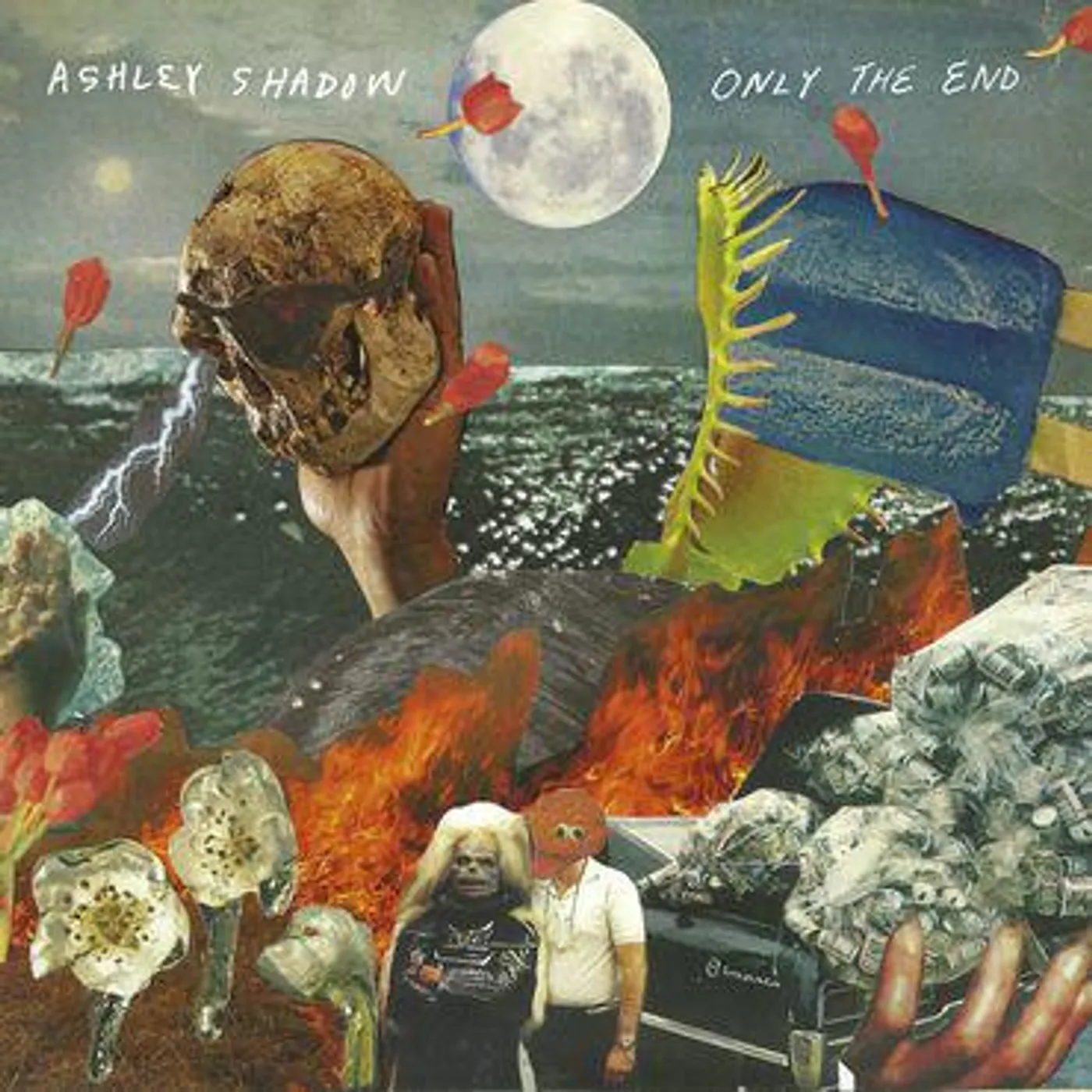 Ashley Shadow ONLY THE END (BLUE & ORANGE SWIRL VINYL) Vinyl Record
