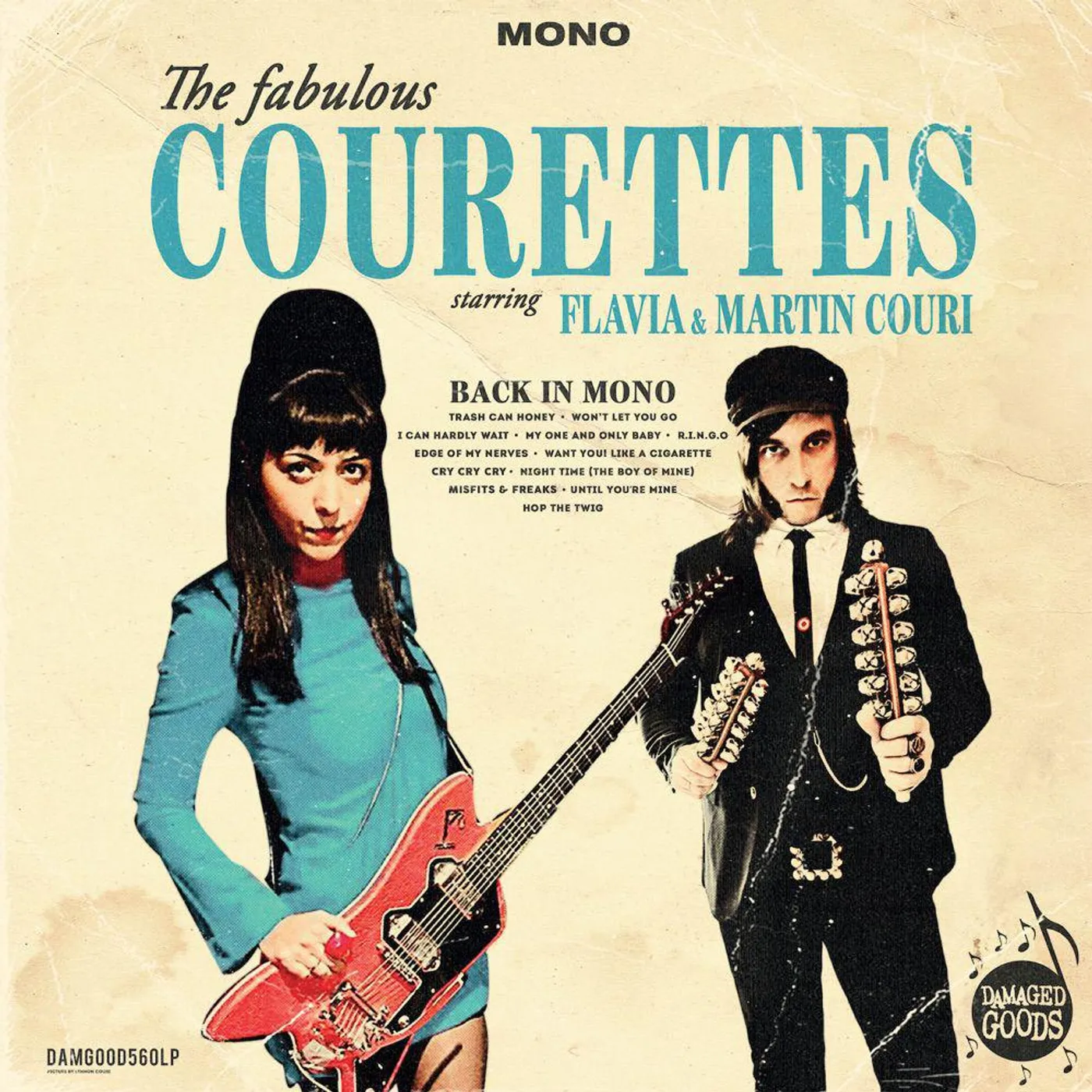 The Courettes Back In Mono Vinyl Record
