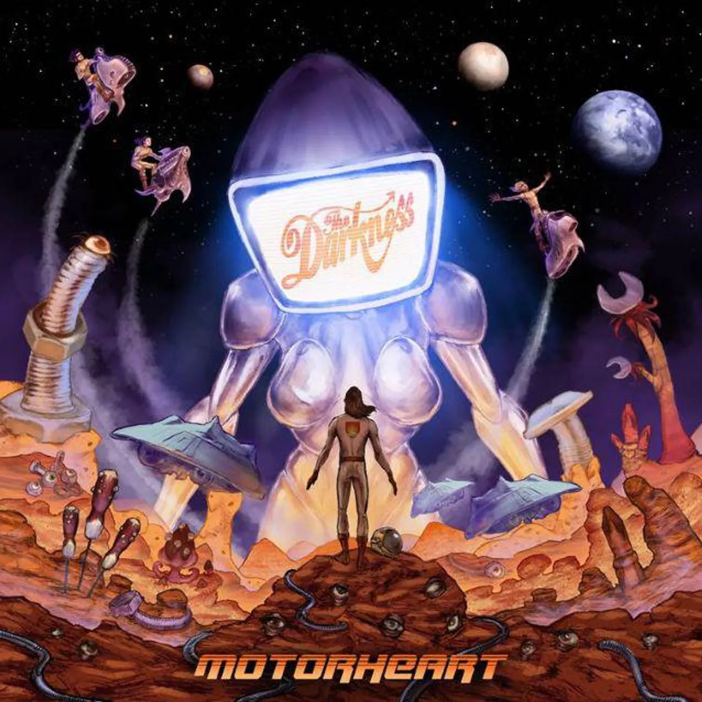 The Darkness Motorheart Vinyl Record