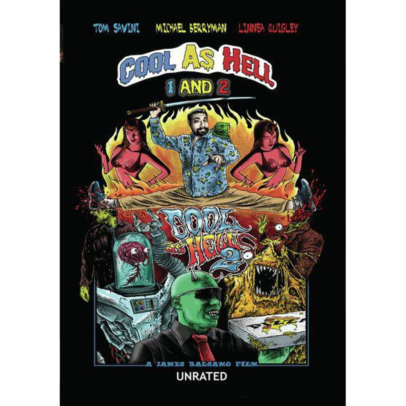 COOL AS HELL 1 & 2 BOXSET DVD