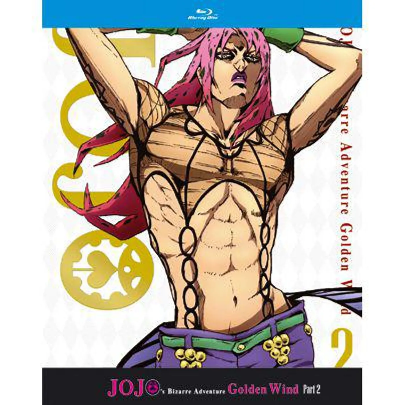 JOJO'S BIZARRE ADVENTURE: GOLDEN WIND - PART 2 Blu-ray