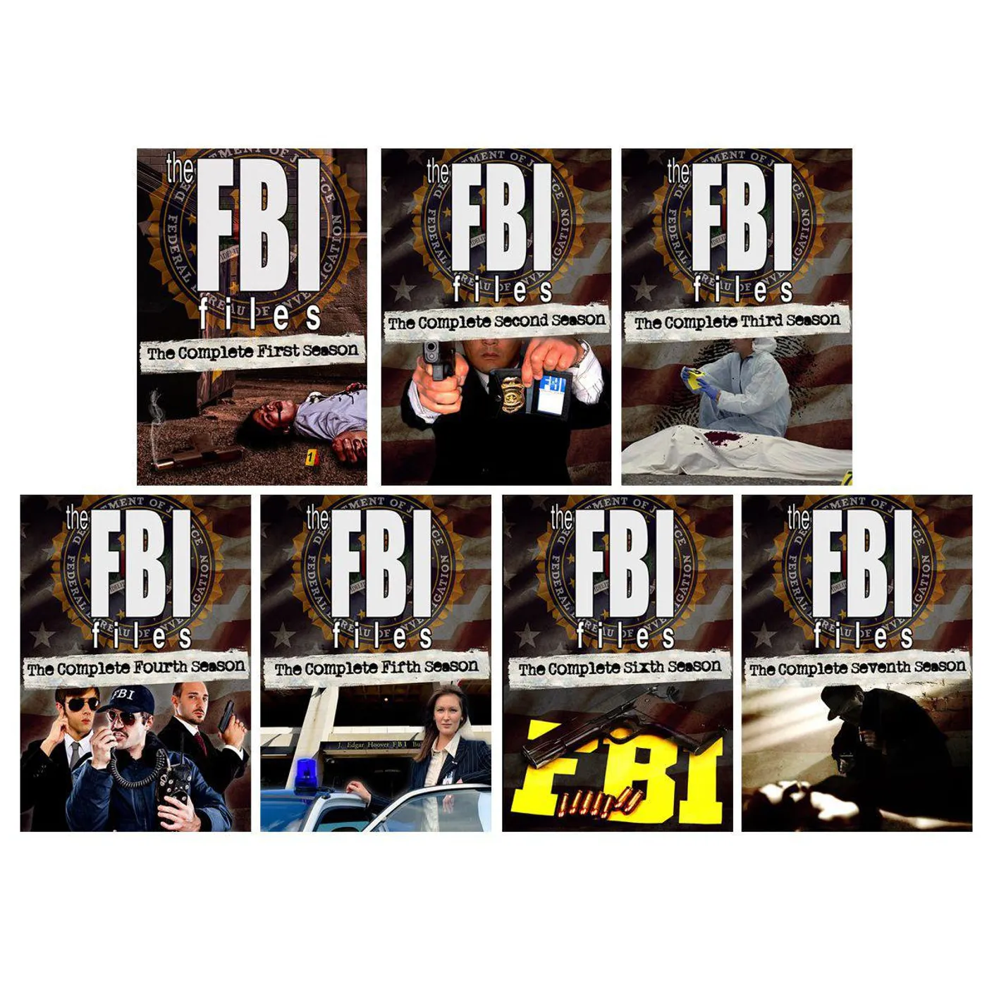 FBI FILES: COMPLETE SERIES - ALL 7 SEASONS DVD
