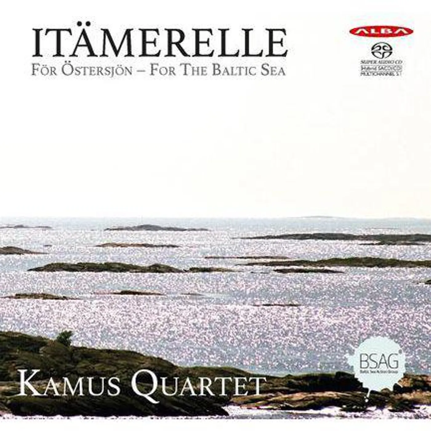 Nielsen / Kamus Quartet FOR THE BALTIC SEA (HYBR) CD Super Audio CD