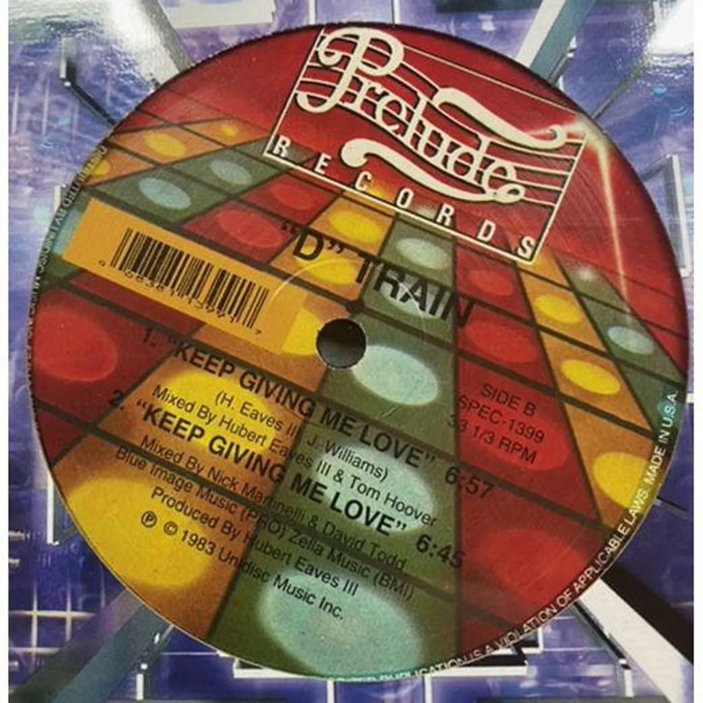D-Train You're the One for Me Vinyl Record