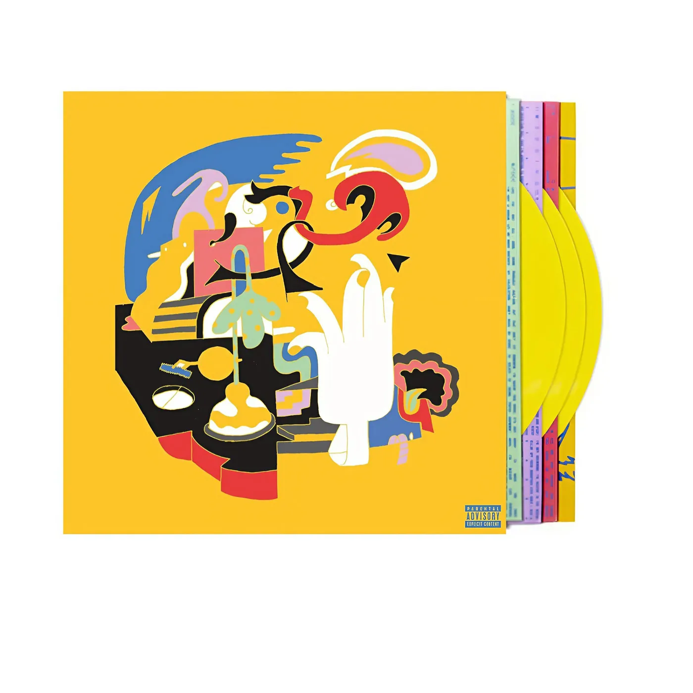 Mac Miller Faces (3LP/Yellow) Vinyl Record