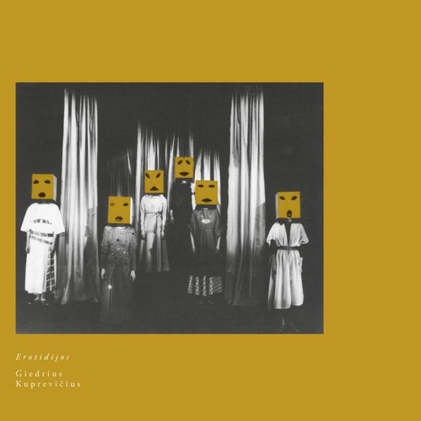Giedrius Kuprevičius EROTIDIJOS Vinyl Record