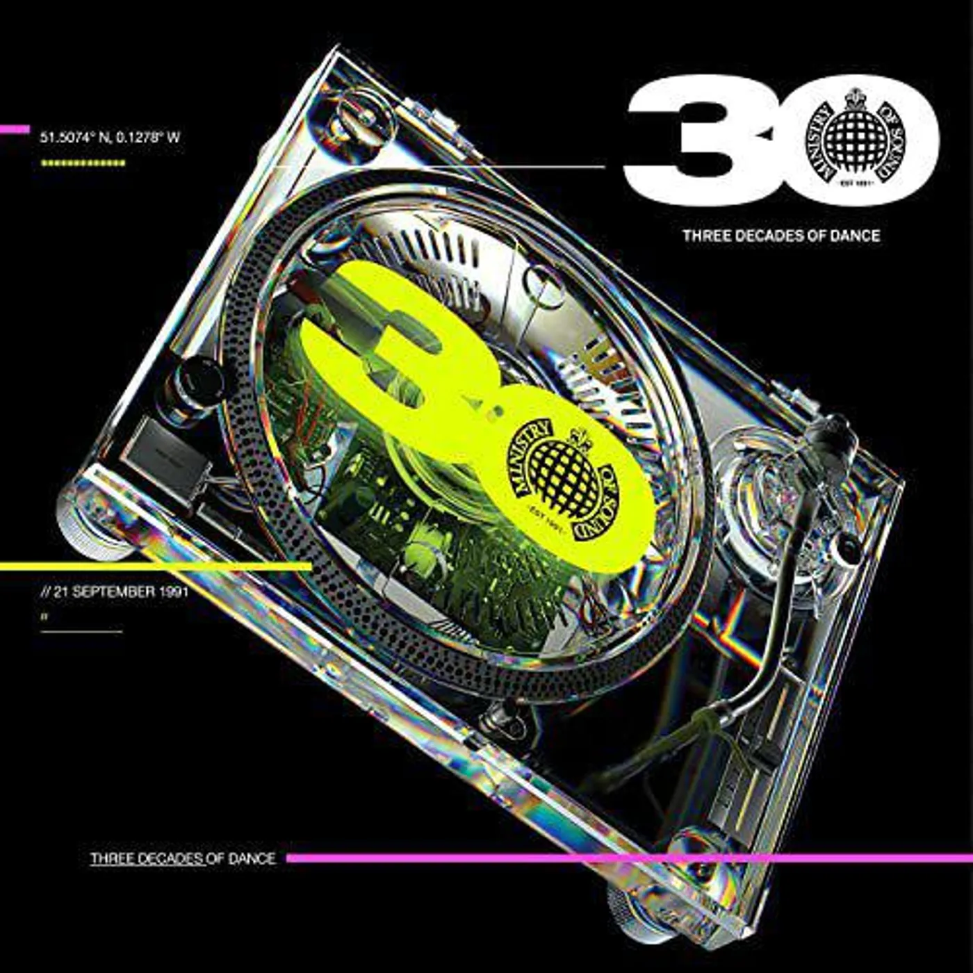 30 YEARS: THREE DECADES OF DANCE / VARIOUS Vinyl Record