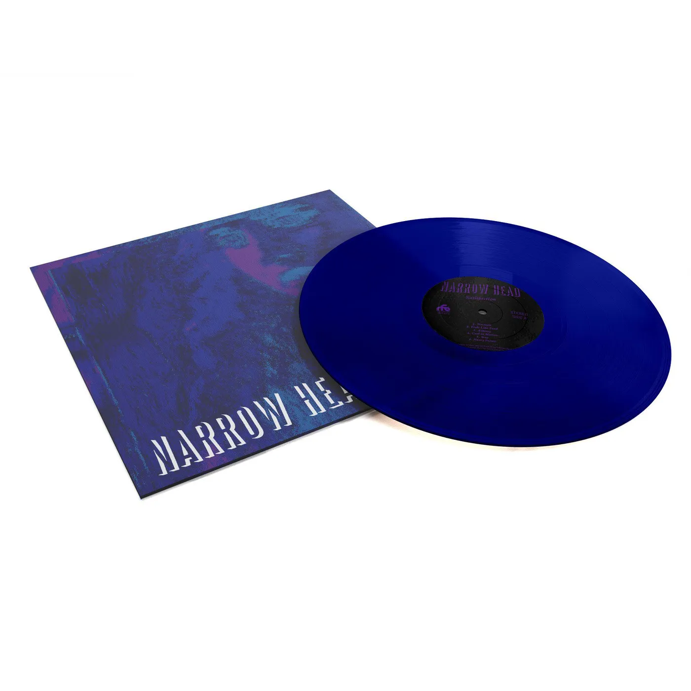 Narrow Head SATISFACTION (BLUE VINYL) Vinyl Record