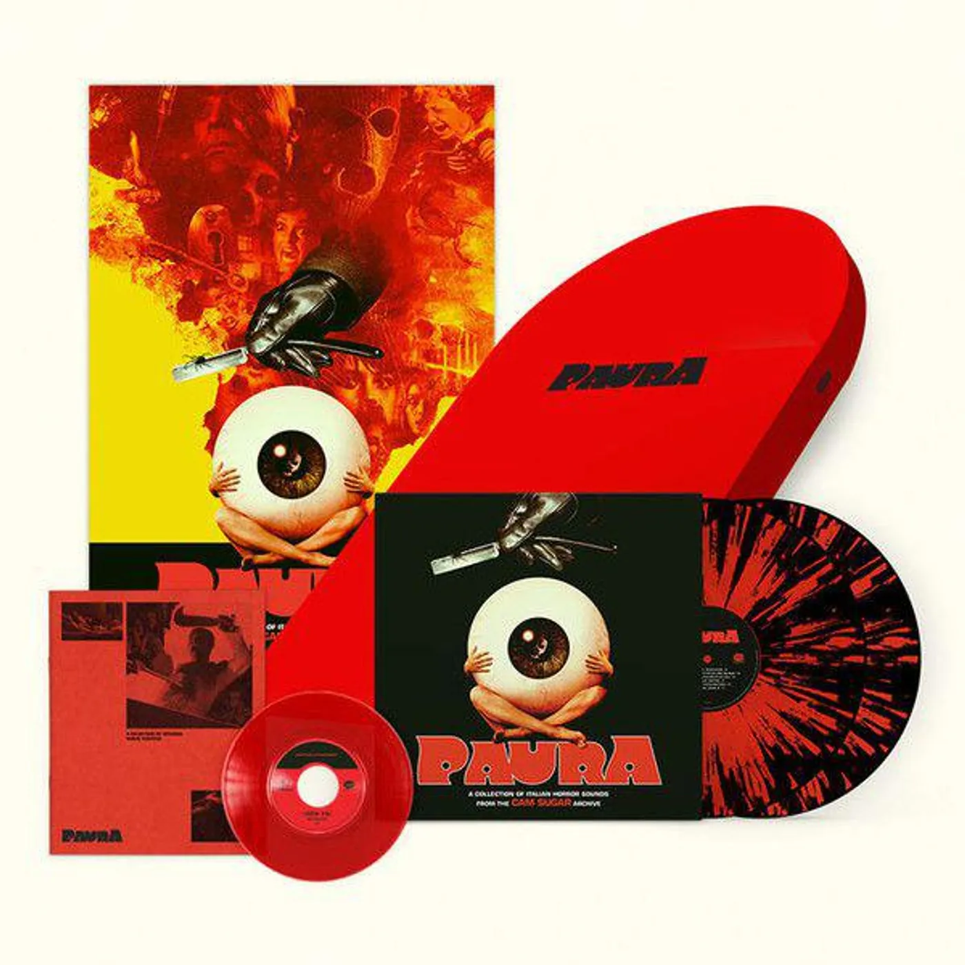 Paura: A Collection Of Italian Horror Sounds / Var PAURA: A COLLECTION OF ITALIAN HORROR SOUNDS FROM THE CAM SUGAR ARCHIVE LIMITED EDITION DELUXE TOMBSTONE BOX SET (Vinyl)
