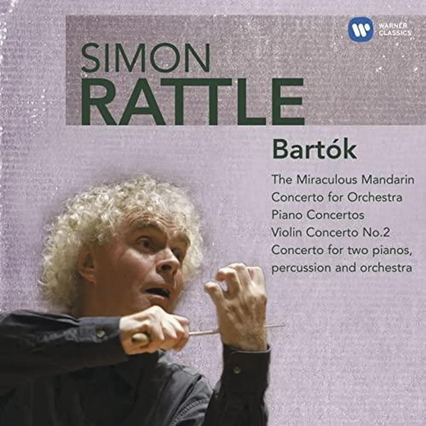 BARTOK / SIMON RATTLE ORCHESTRAL WORKS CD
