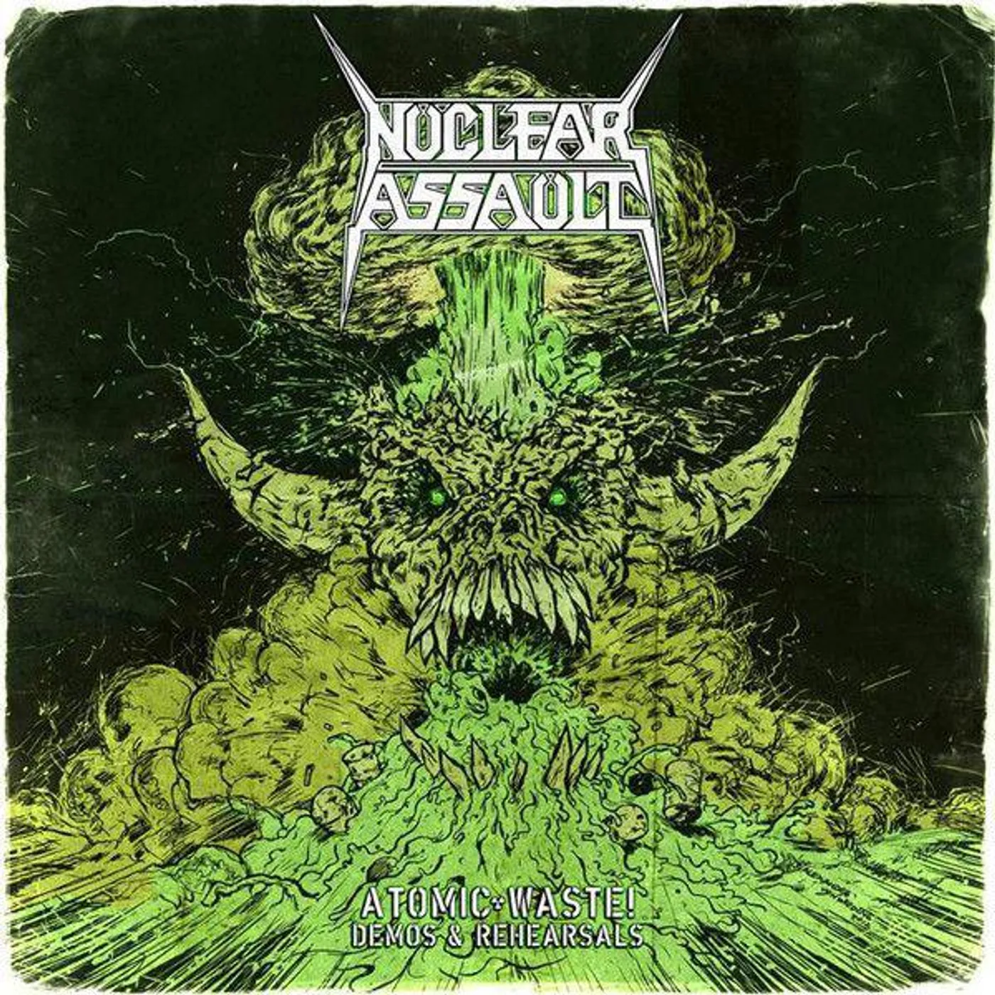 Nuclear Assault ATOMIC WASTE: REHEARSALS (COLOURED VINYL) Vinyl Record