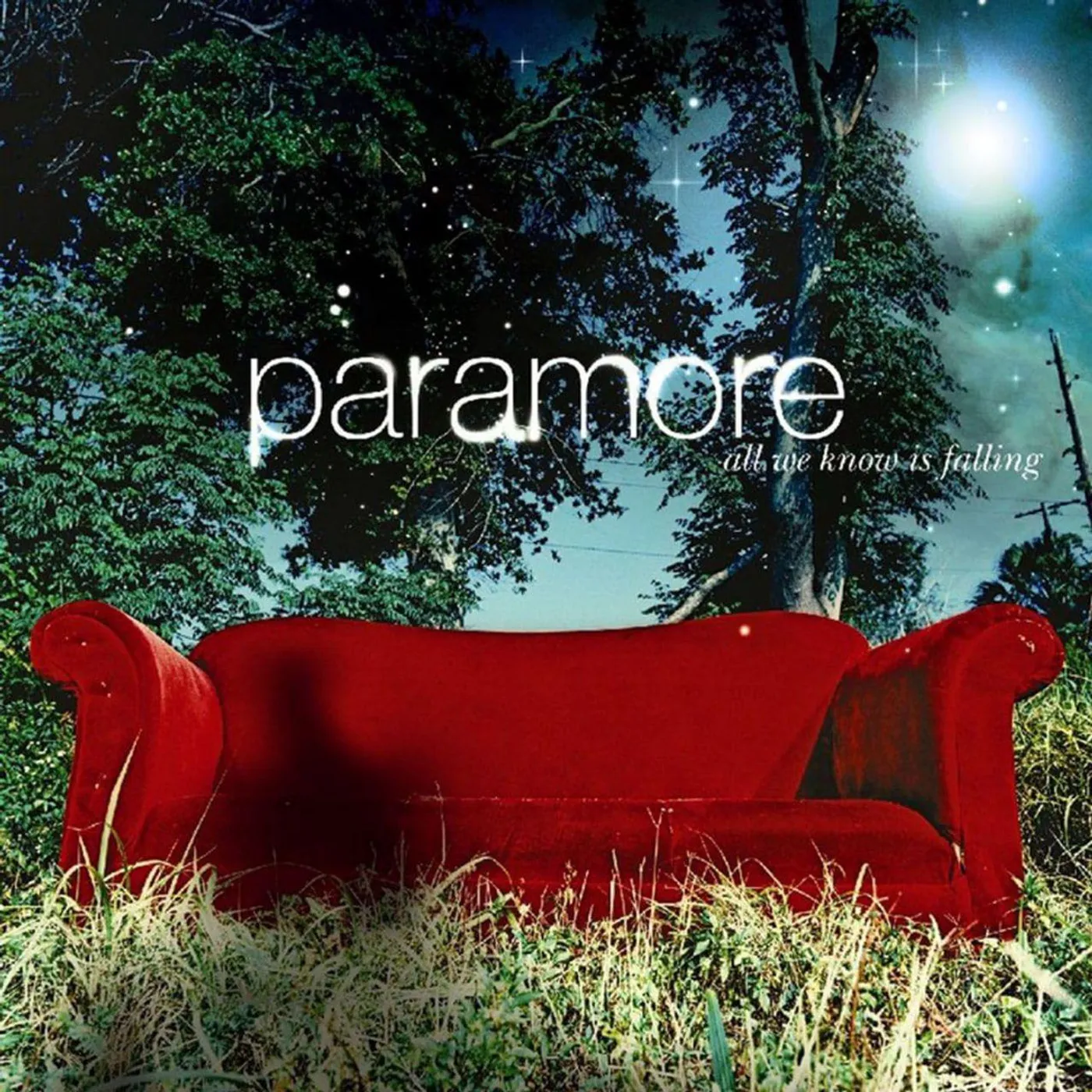 Paramore All We Know Is Falling (Silver) Vinyl Record