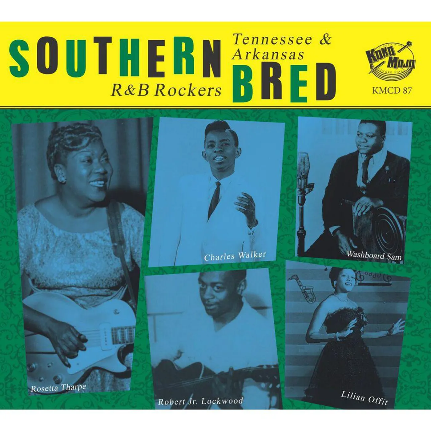 Various Artists  SOUTHERN BRED 21 TENNESSEE R&B ROCKERS: ON THE FLOOR CD