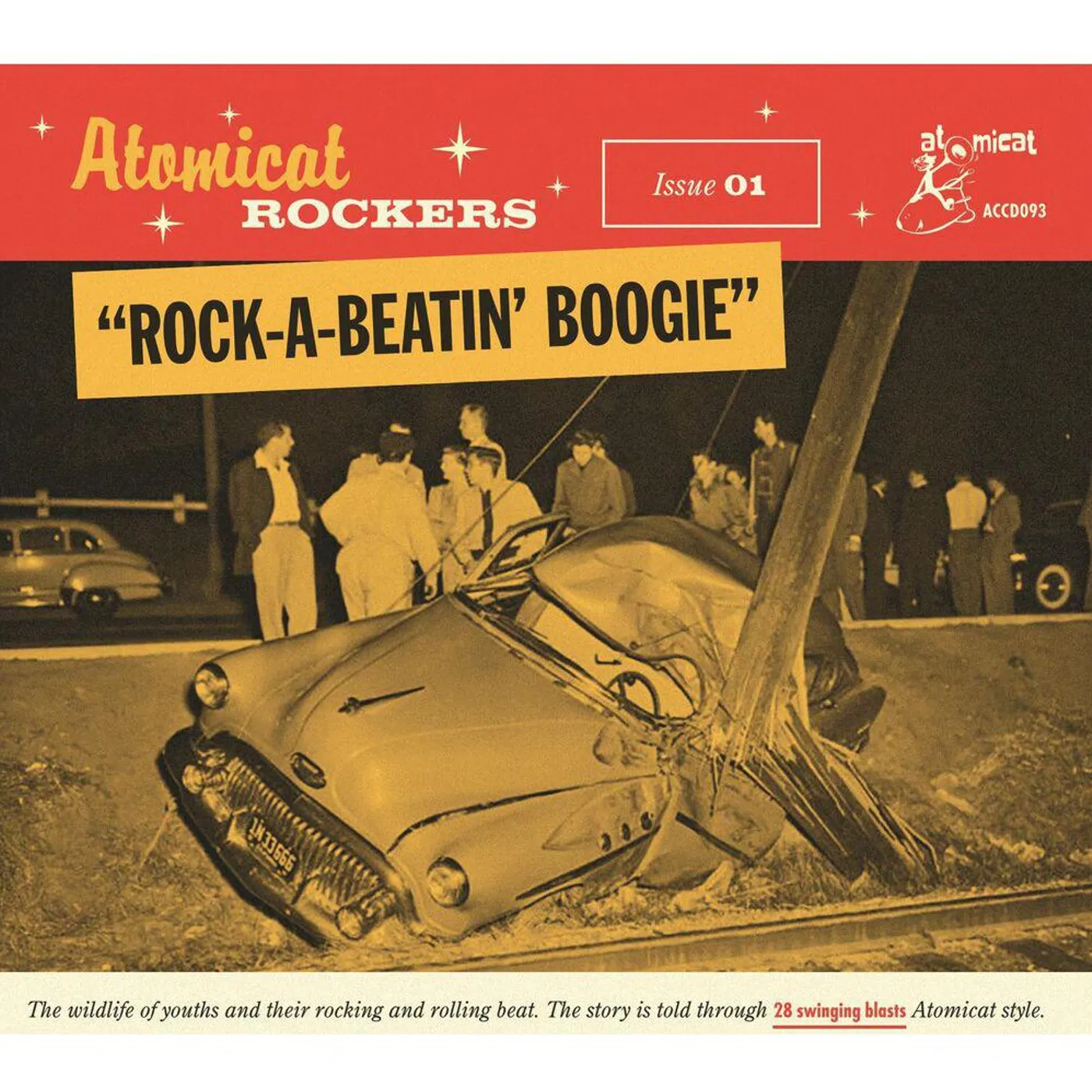 Atomicat Rockers Vol.01: Rock-A-Beatin'  / Various ATOMICAT ROCKERS VOL.01: ROCK-A-BEATIN' / VAR CD