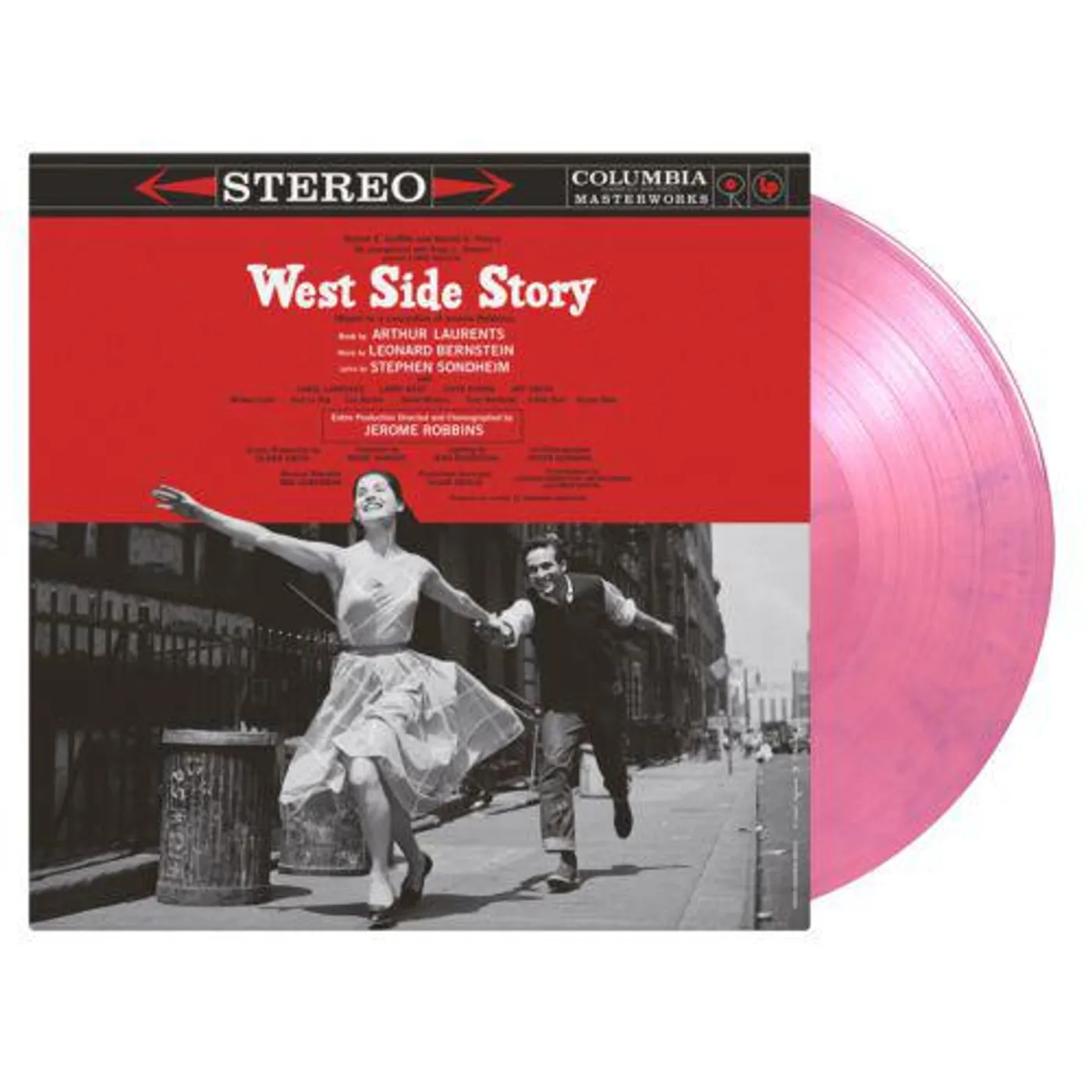 Various Artists  WEST SIDE STORY (ORIGINAL BROADWAY CAST) (PINK & PURPLE MARBLED VINYL) Vinyl Record
