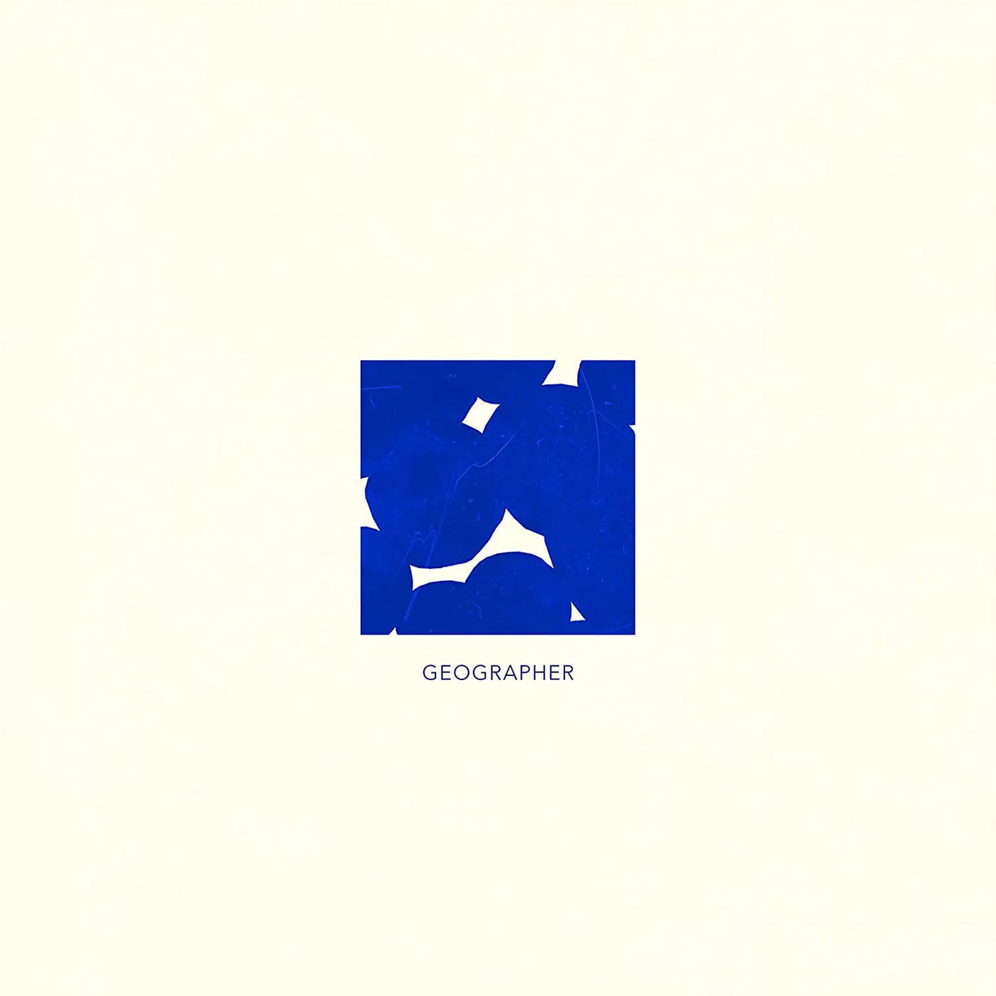 Geographer Down & Out In The Garden Of Earthly (Royal Blue) Vinyl Record