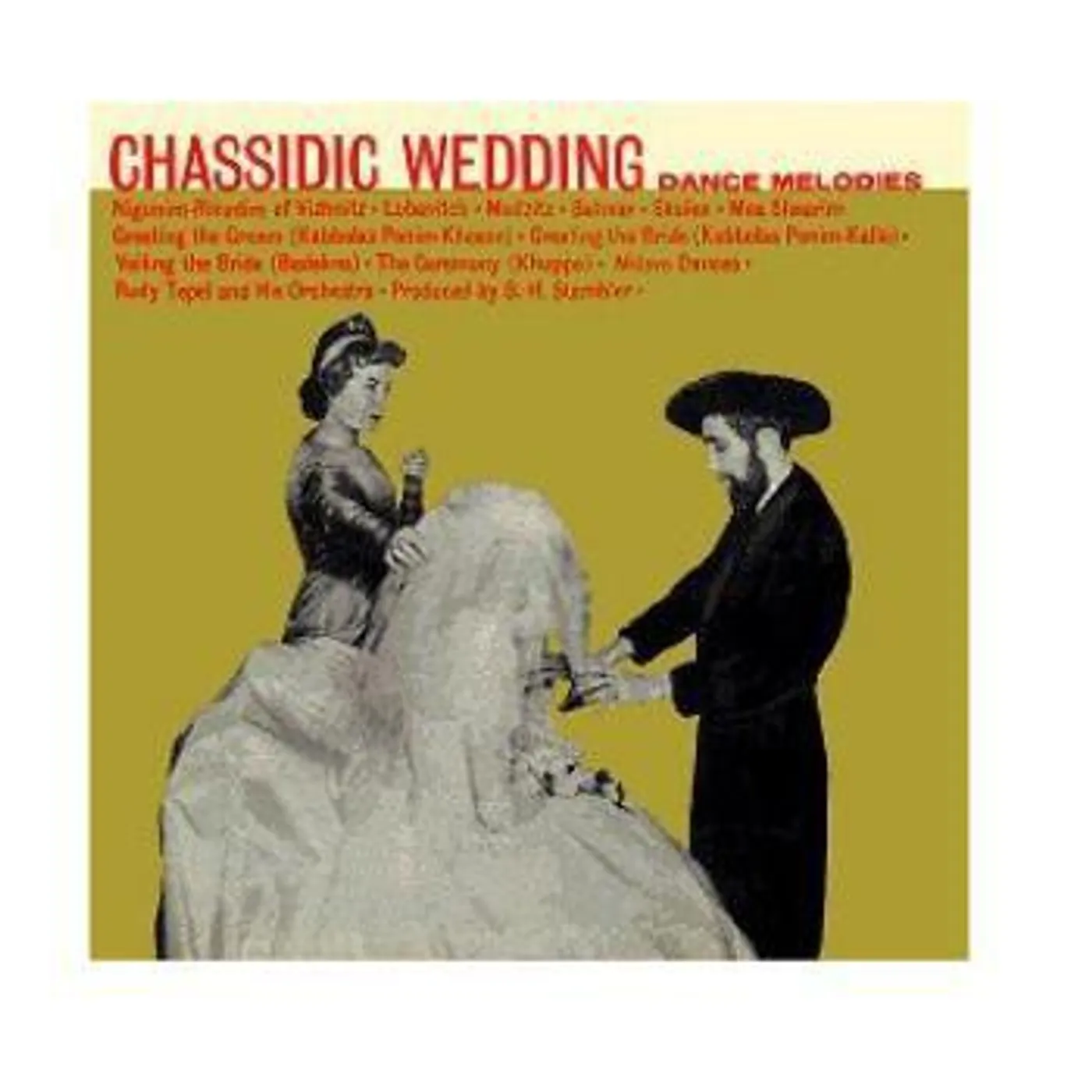 Rudy Tepel And His Orchestra CHASSIDIC WEDDING DANCE MELODIES CD