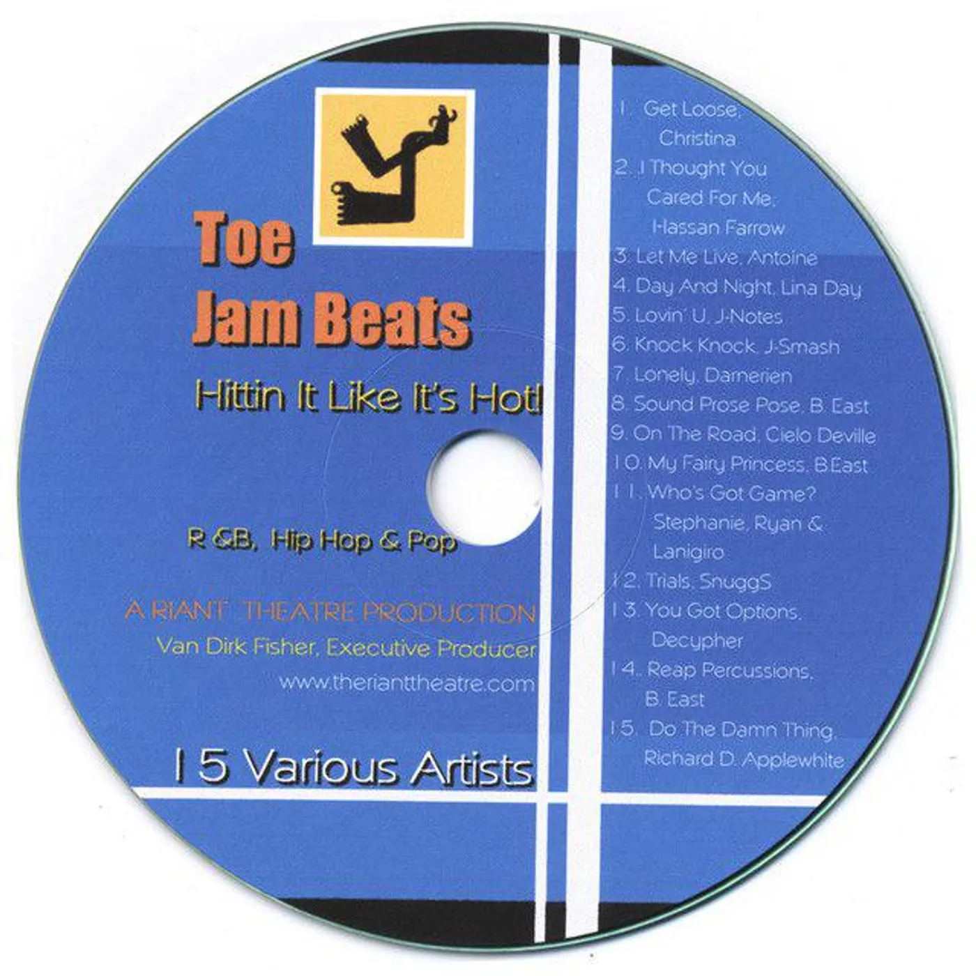 TOE JAM BEATS: HITTIN' IT LIKE IT'S HOT! CD