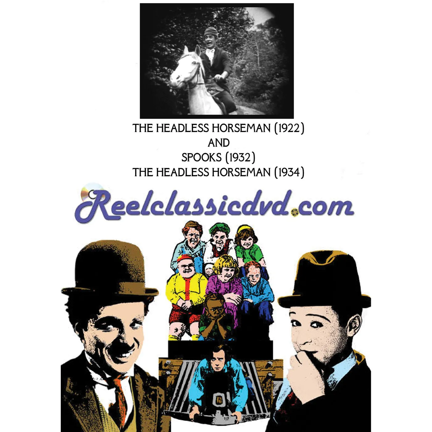 HEADLESS HORSEMAN WITH SPOOKS DVD