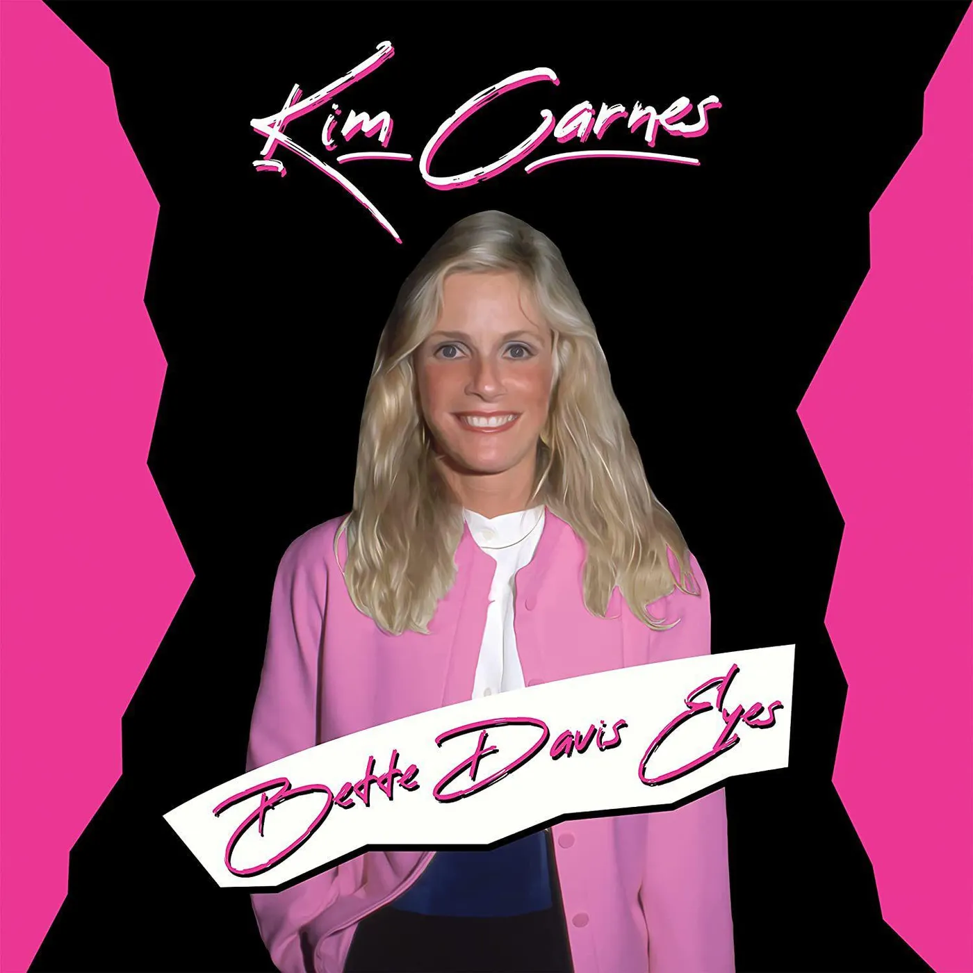 Kim Carnes BETTE DAVIS EYES (PINK) Vinyl Record