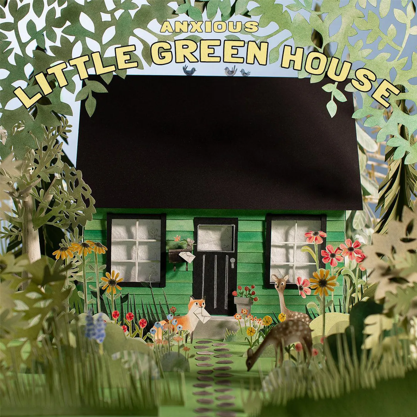 Anxious LITTLE GREEN HOUSE (VIOLET) Vinyl Record