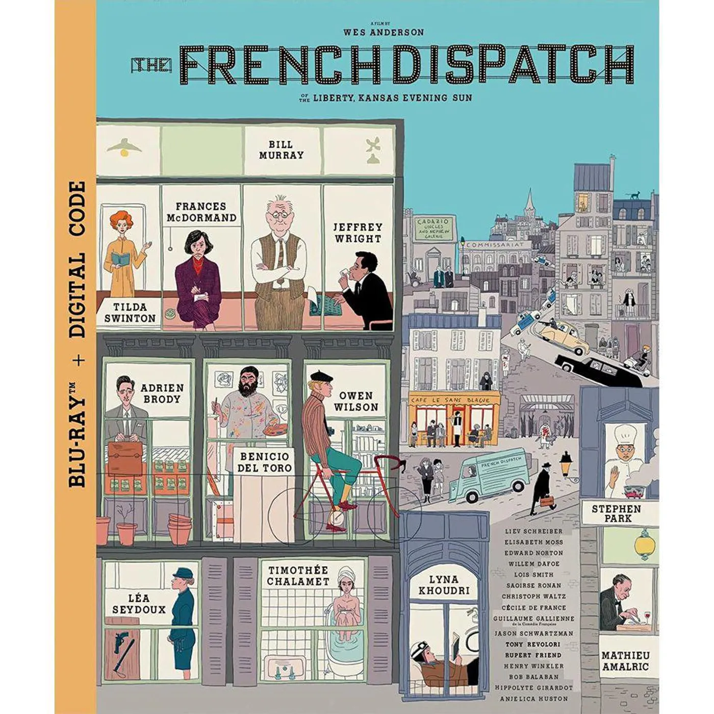 FRENCH DISPATCH Blu-ray