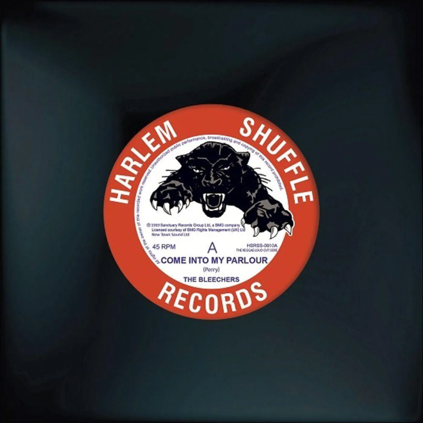 Bleechers COME INTO MY PARLOUR / CHECK HIM OUT Vinyl Record