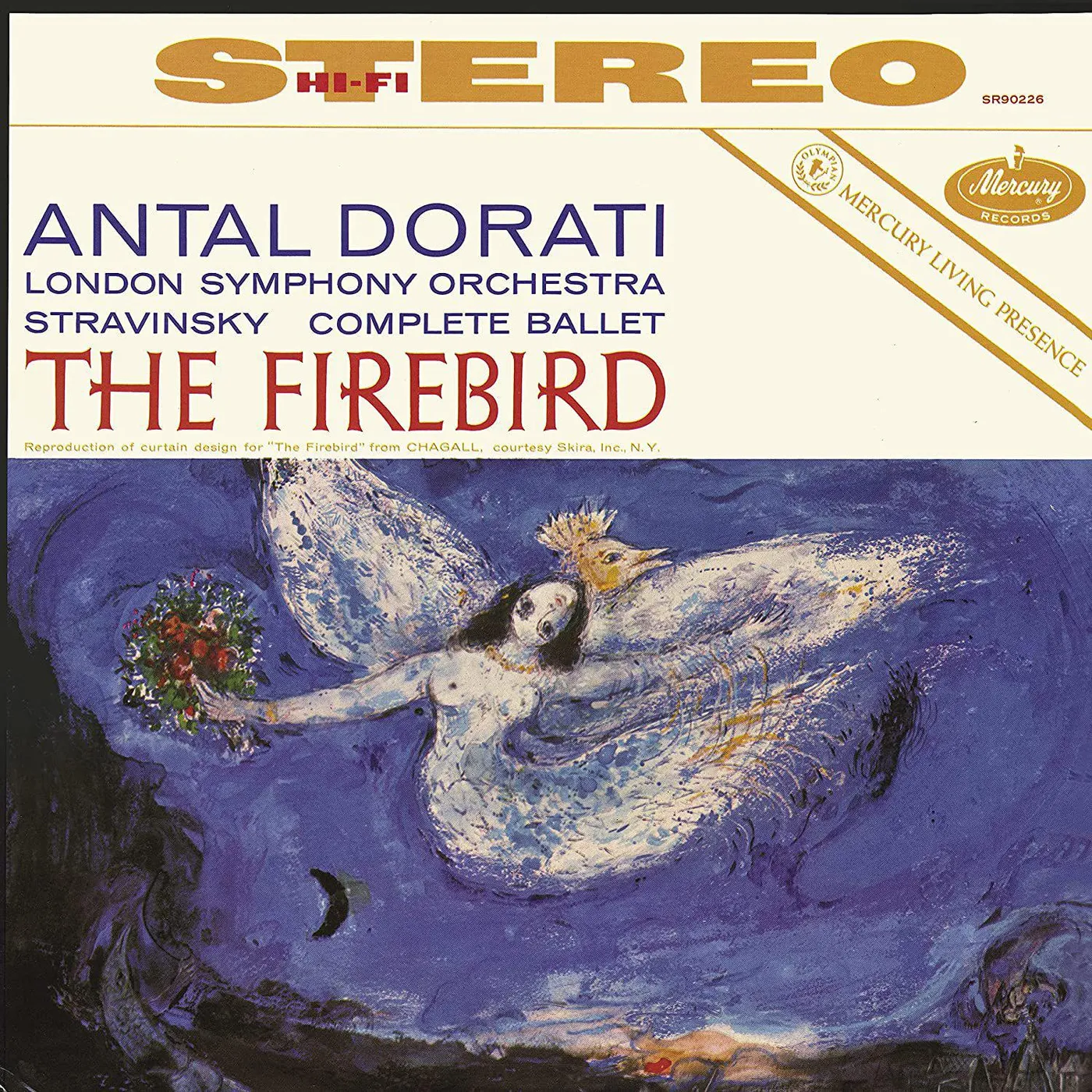 Antal Dorati Conducting The London Symphony Orchestra STRAVINSKY: THE FIREBIRD (MERCURY LIVING PRESENCE) Vinyl Record