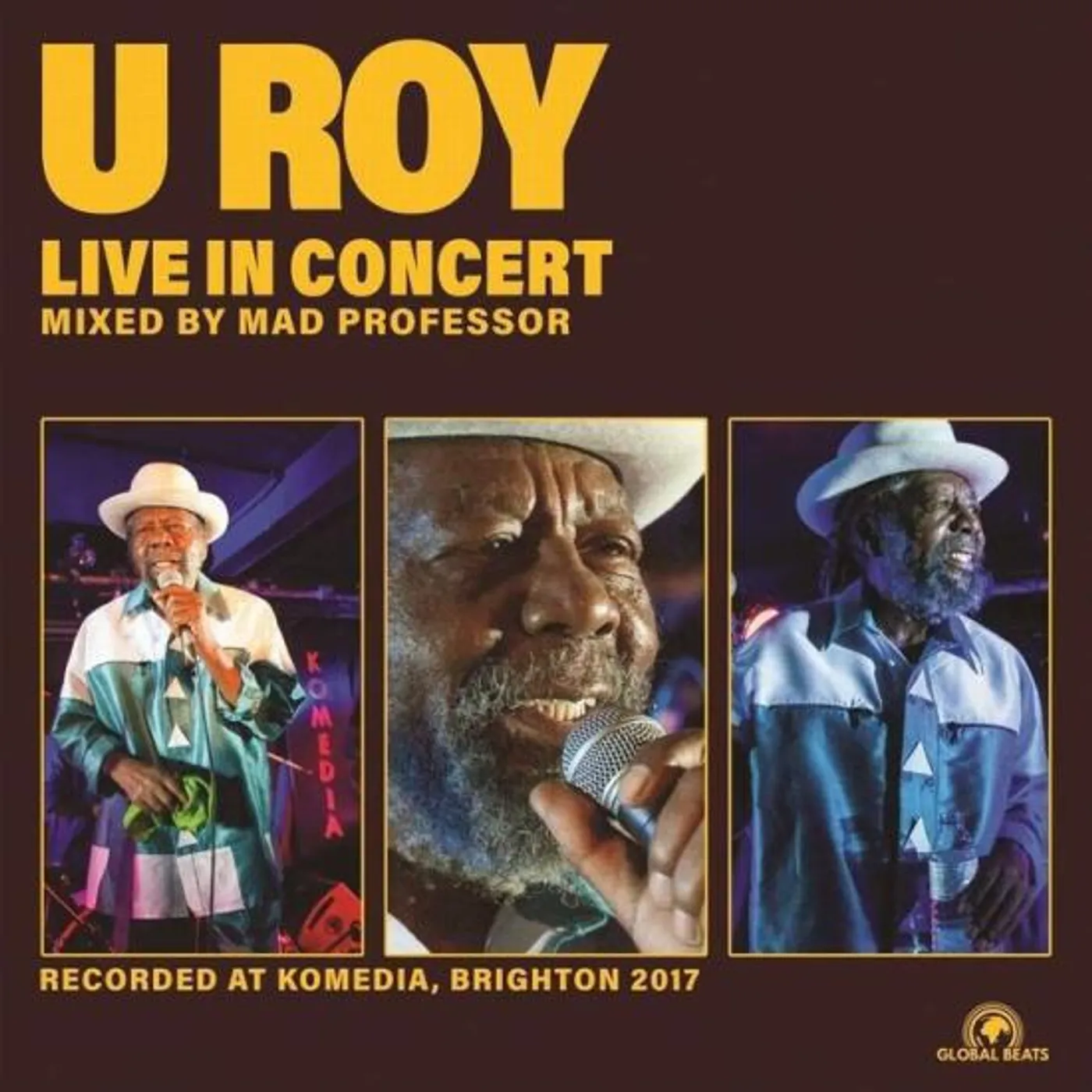 U-Roy LIVE IN BRIGHTON Vinyl Record