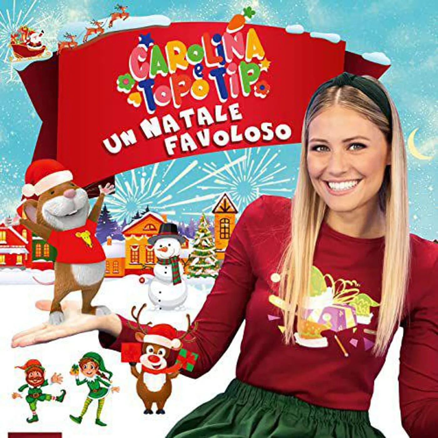 Carolina Benvenga CAROLINA & TOPO TIP: UN NATALE FAVOLOSO CD