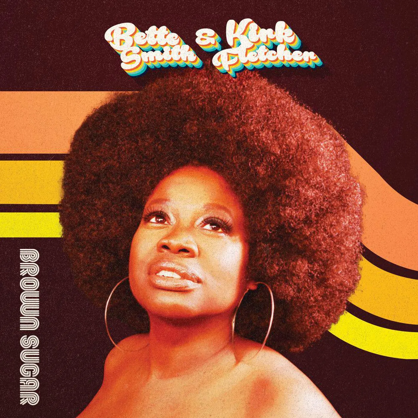 Bette Smith / Kirk Fletcher BROWN SUGAR Vinyl Record - Gold Disc