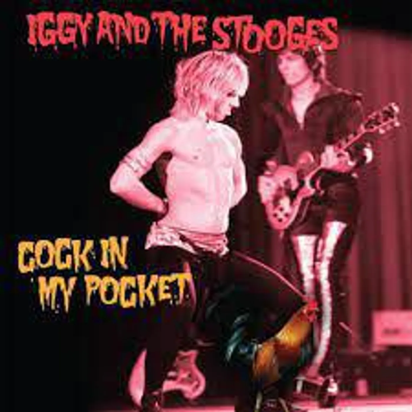 Iggy and the Stooges COCK IN MY POCKET Vinyl Record - Blue Vinyl