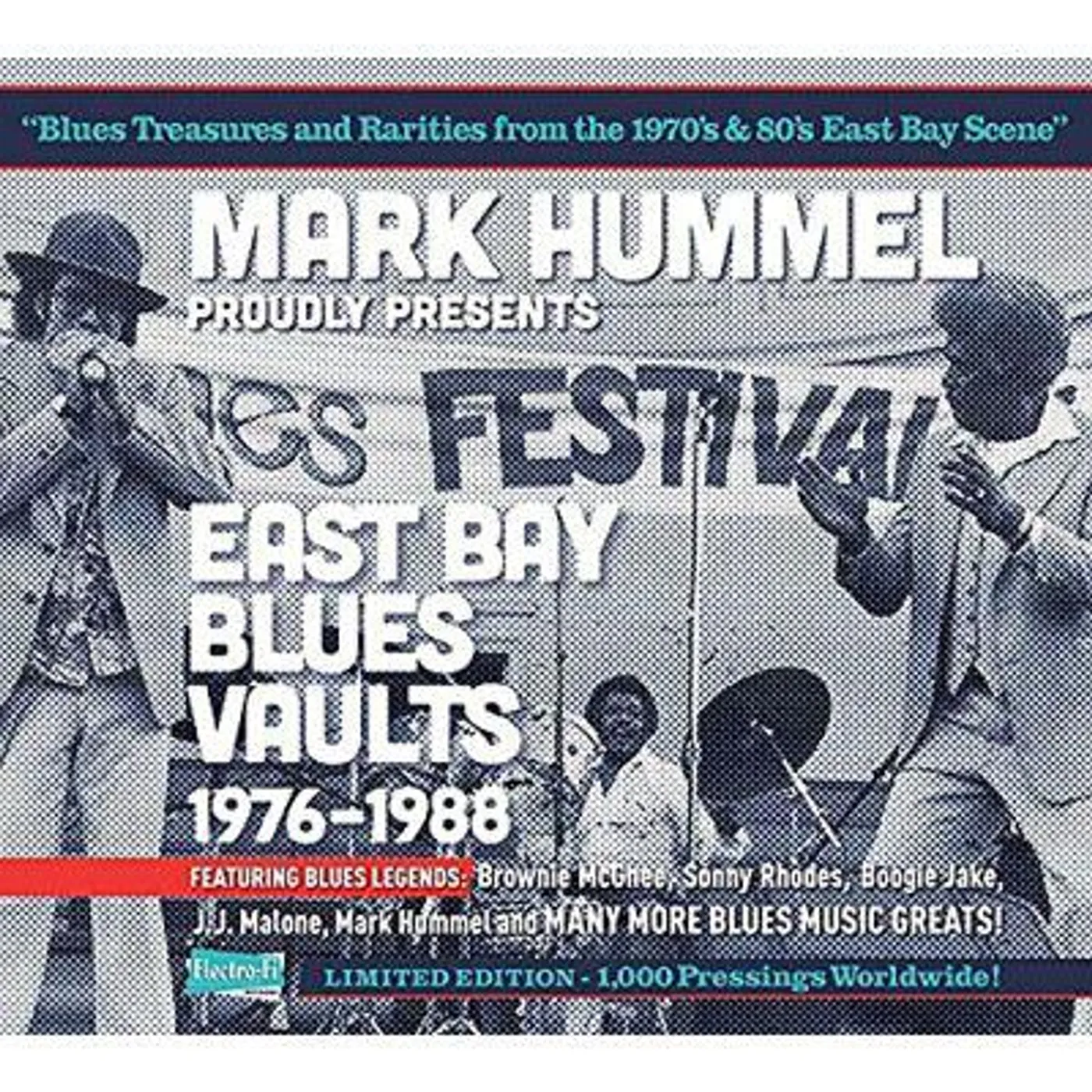 Mark Hummel PRESENTS EAST BAY BLUES VAULTS 1976-1988 (LIMITED EDITION) CD