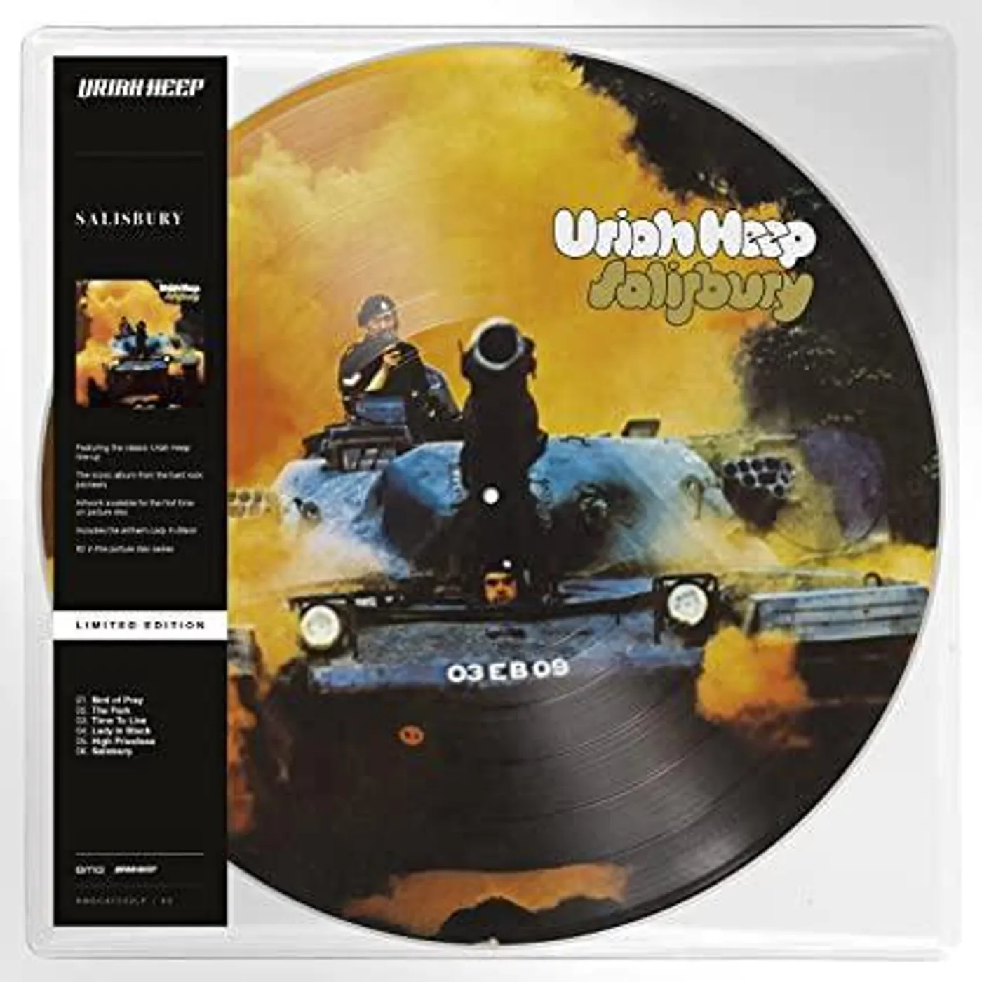 Uriah Heep Salisbury Vinyl Record