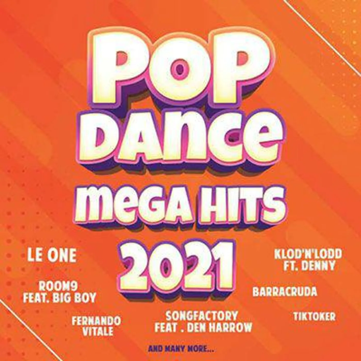 Various Artists  POP DANCE MEGA HITS 2021 / VARIOUS CD