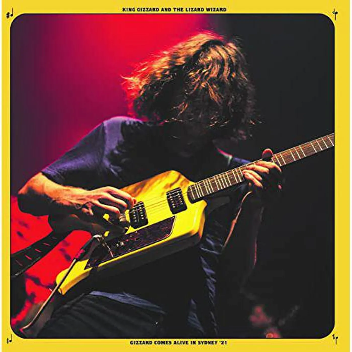 King Gizzard & The Lizard Wizard LIVE IN SYDNEY '21 (140G/3LP) Vinyl Record
