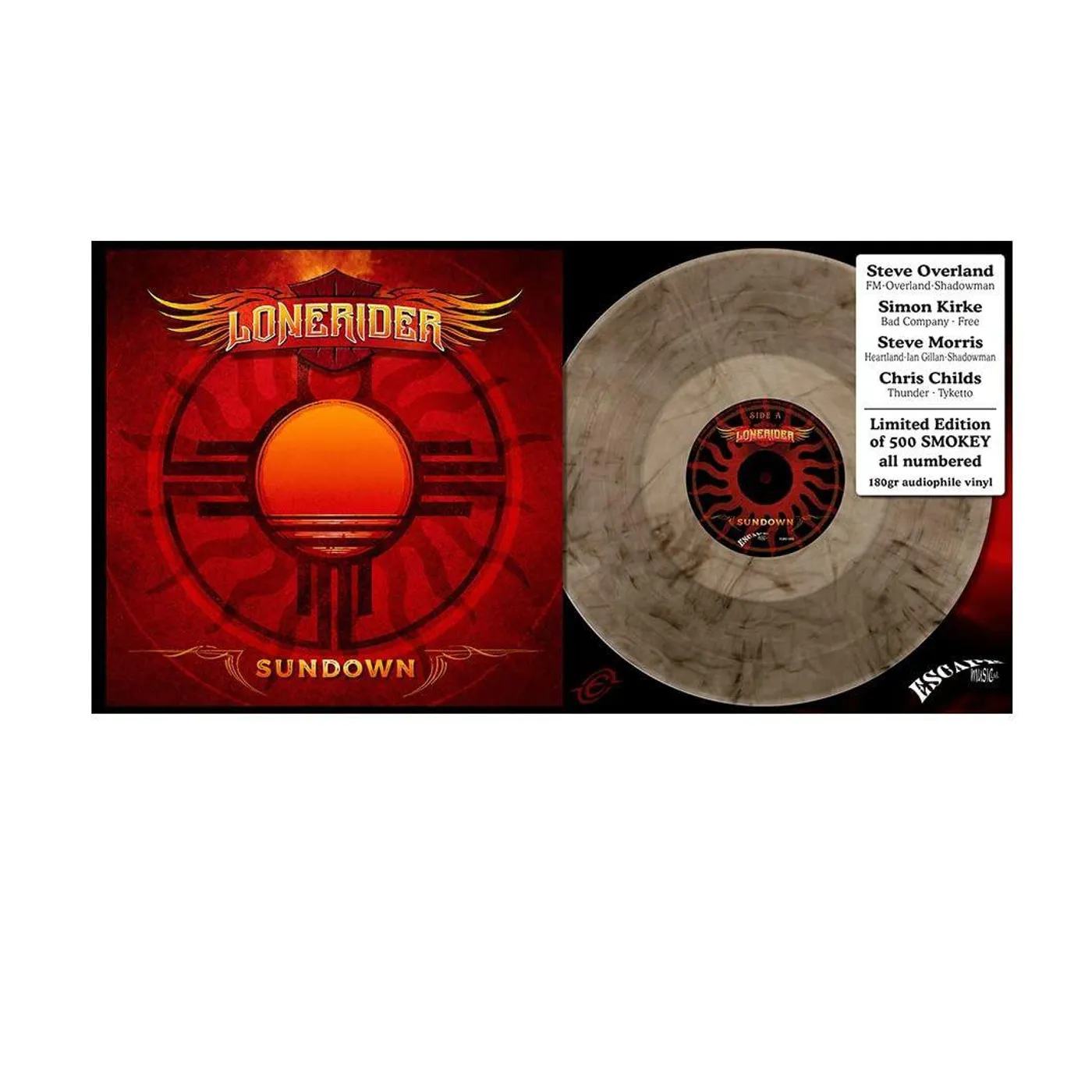 LONERIDER Sundown (Smokey) Vinyl Record