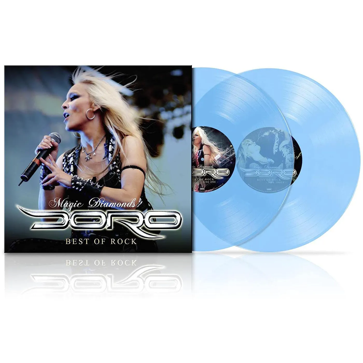Doro MAGIC DIAMONDS - BEST OF ROCK (GATEFOLD JACKET/CLEAR VINYL) Vinyl Record