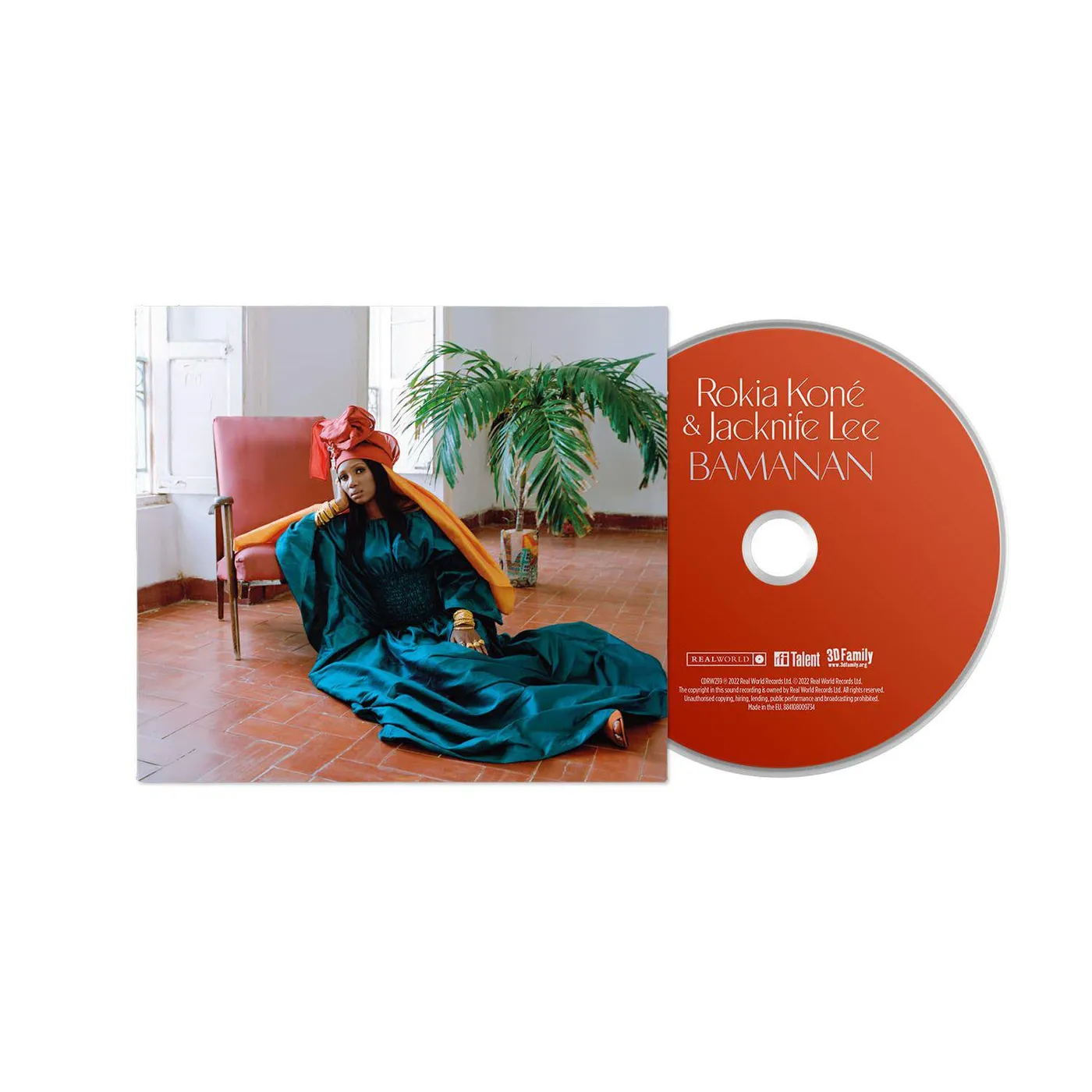 Rokia Kone / Jacknife Lee BAMANAN CD