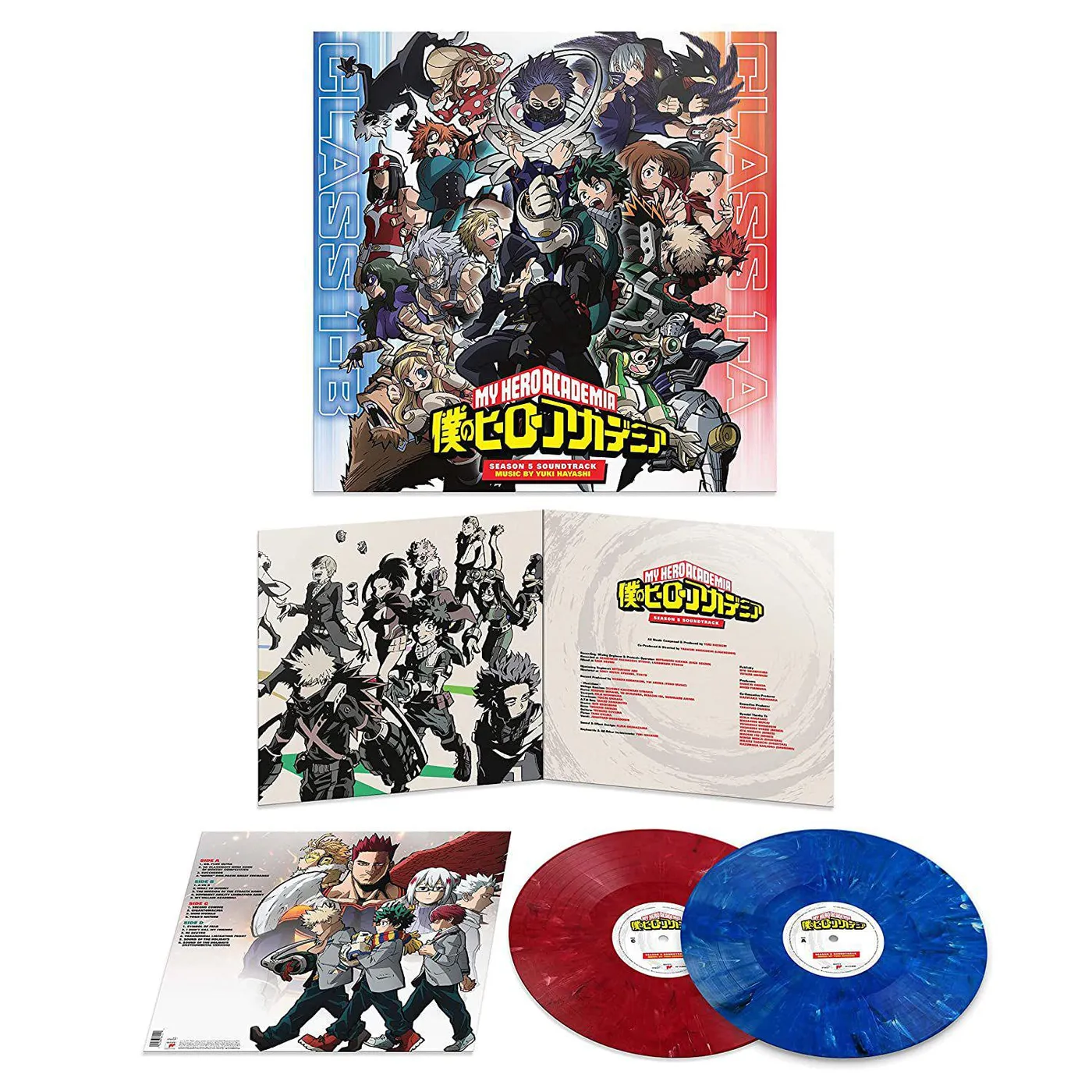 Yuki Hayashi My Hero Academia: Season 5 / Original Soundtrack Vinyl Record