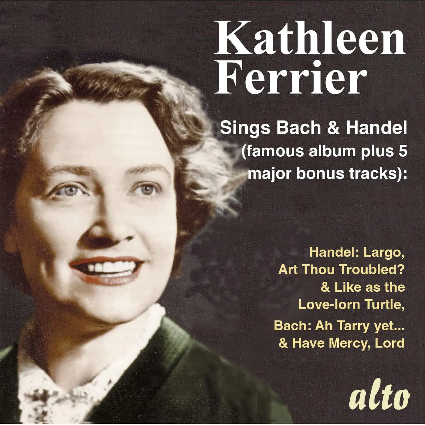 Kathleen Ferrier / London Philharmonic Orchestra Kathleen Ferrier Sings JS Bach & Handel CD