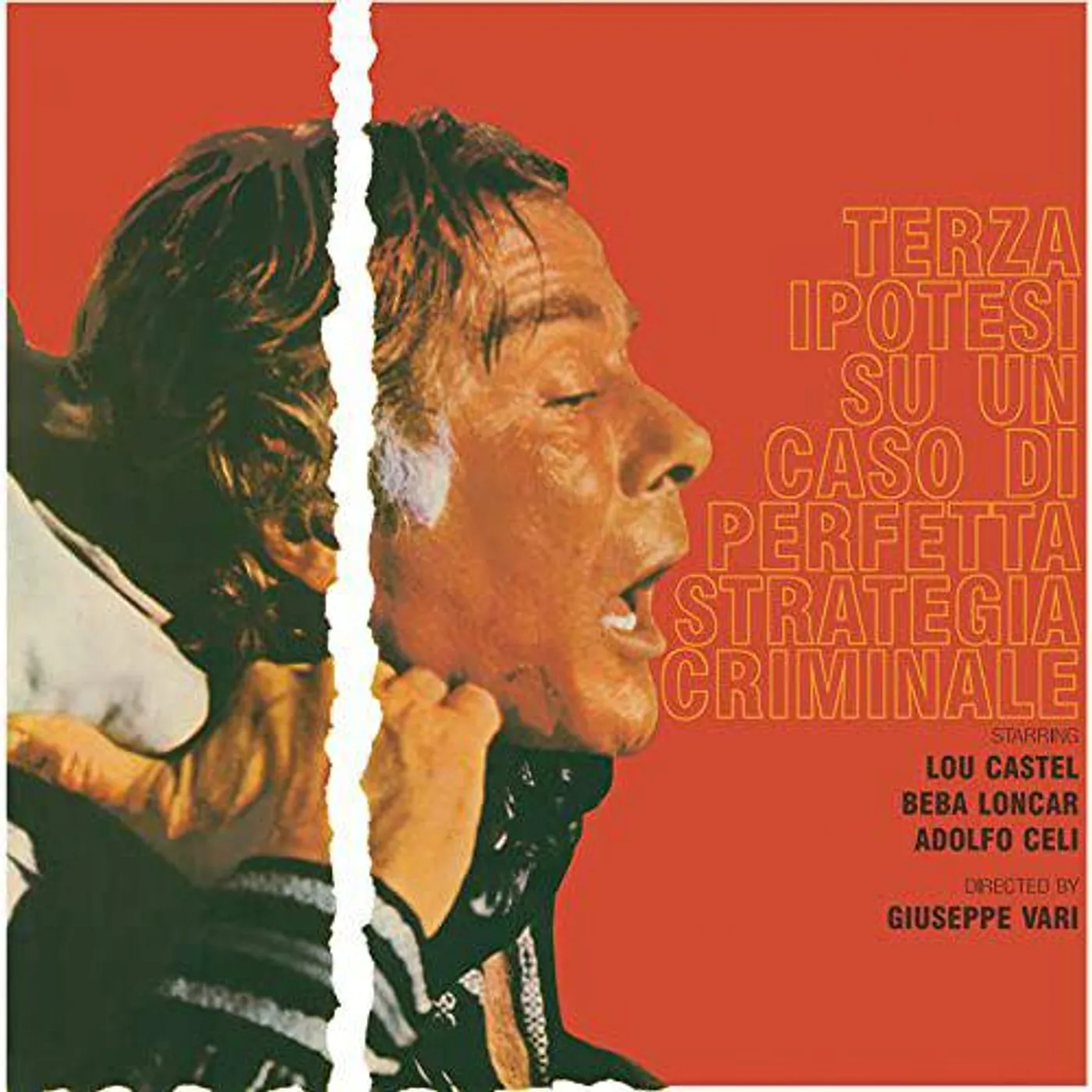 Mario Bertolazzi Terza Ipotesi Su Un Caso Di Perfetta (WHITE & RED SPLATTER) Vinyl Record